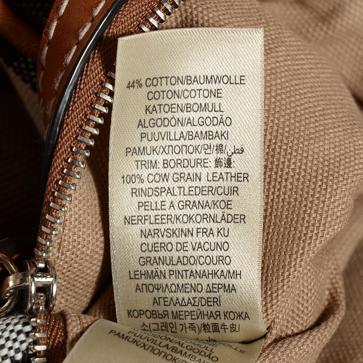 House Check Large Adeline Crossbody Saddle Brown