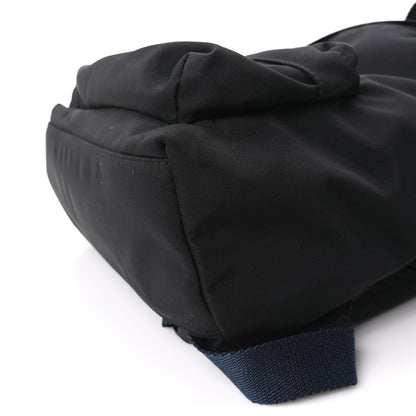 Balenciaga Sport Nylon Logo Embroidered S Wheel Backpack Black 9 of 9