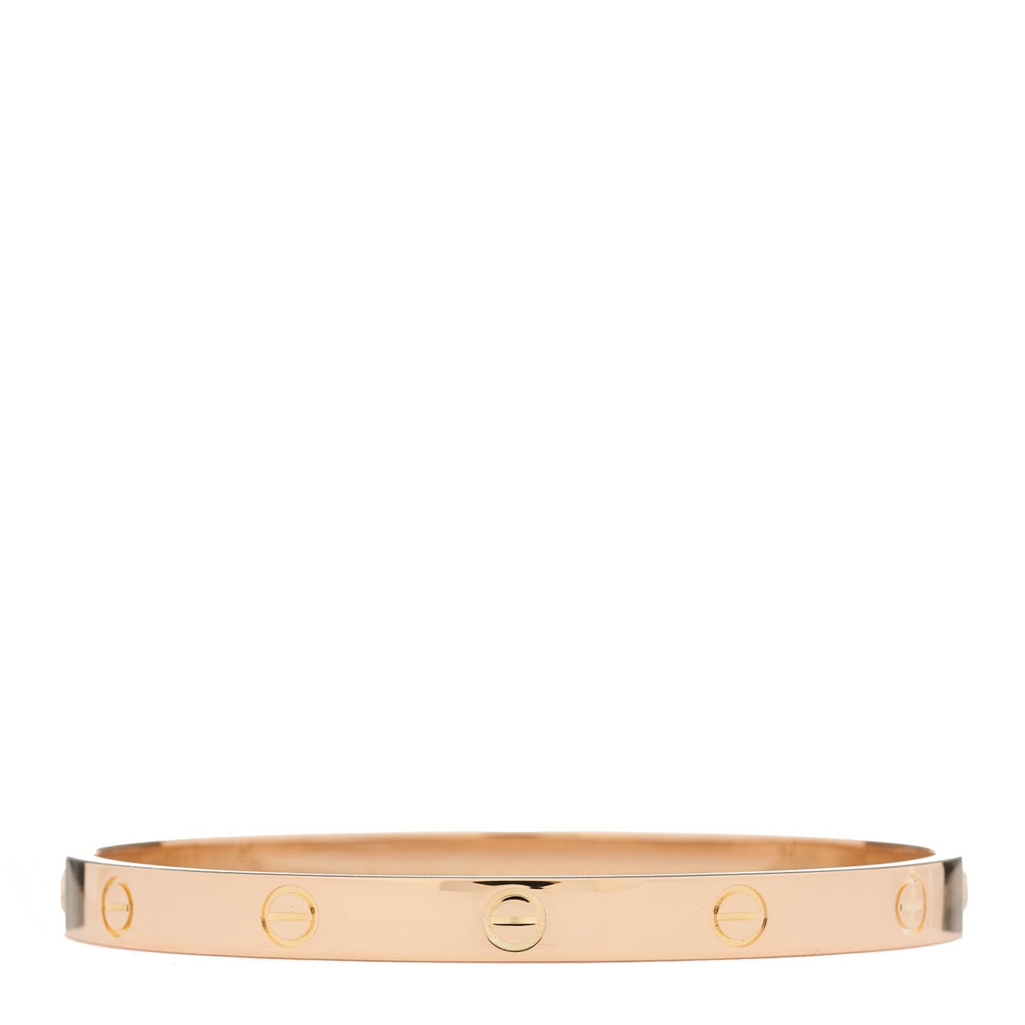 18K Pink Gold LOVE Bracelet 19