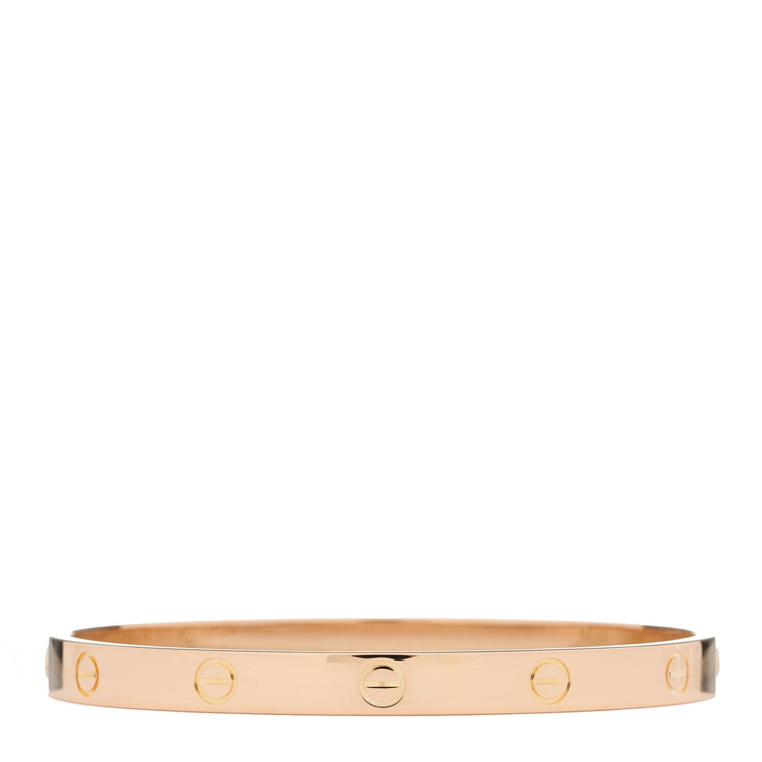 Cartier 18K Pink Gold LOVE Bracelet 19 3 of 7