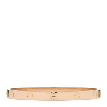 Cartier 18K Pink Gold LOVE Bracelet 19 3 of 7