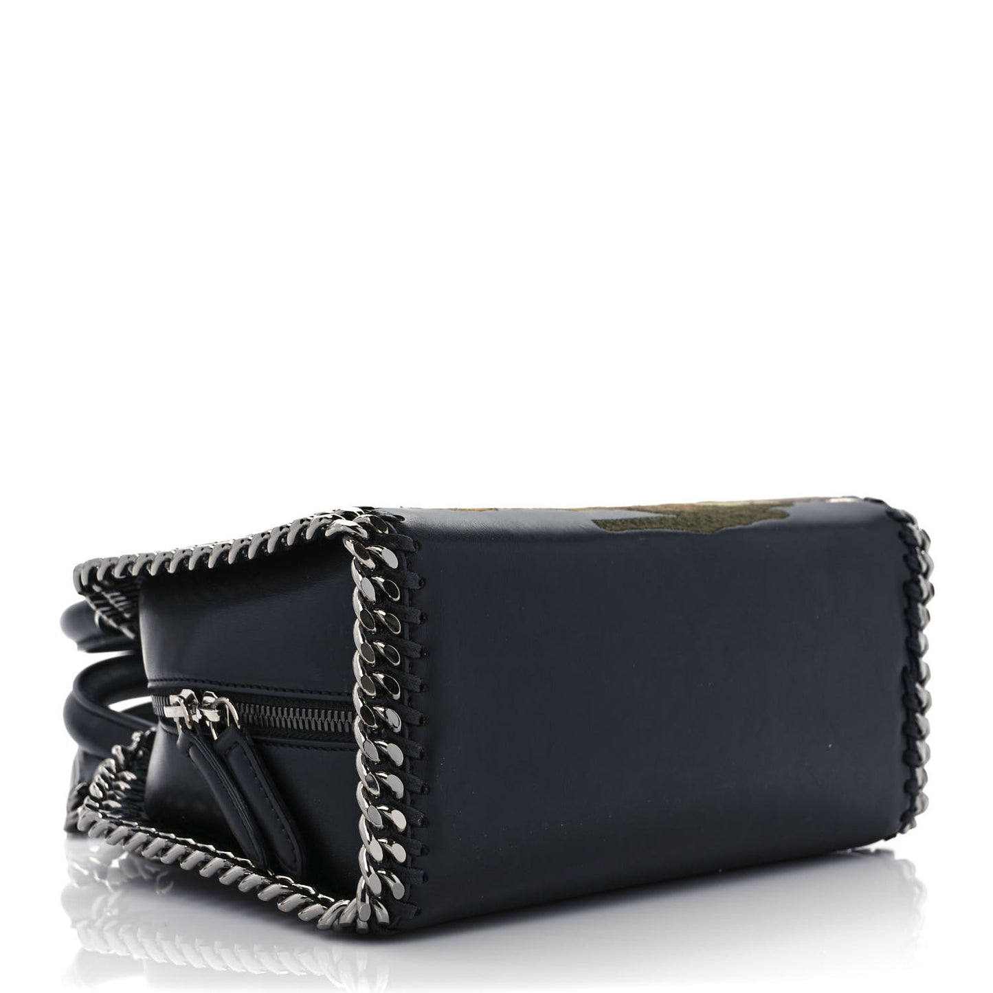 Eco Alter Nappa Mini Falabella Box Sun Handle Bag Black