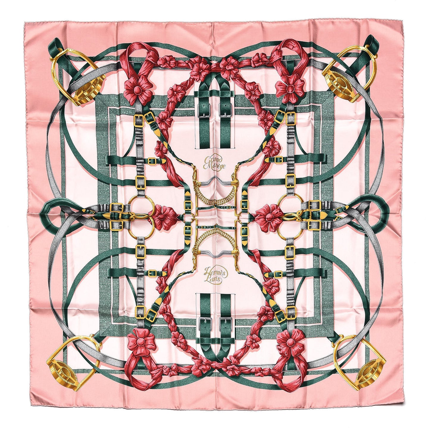 Silk Grand Manege Scarf 90