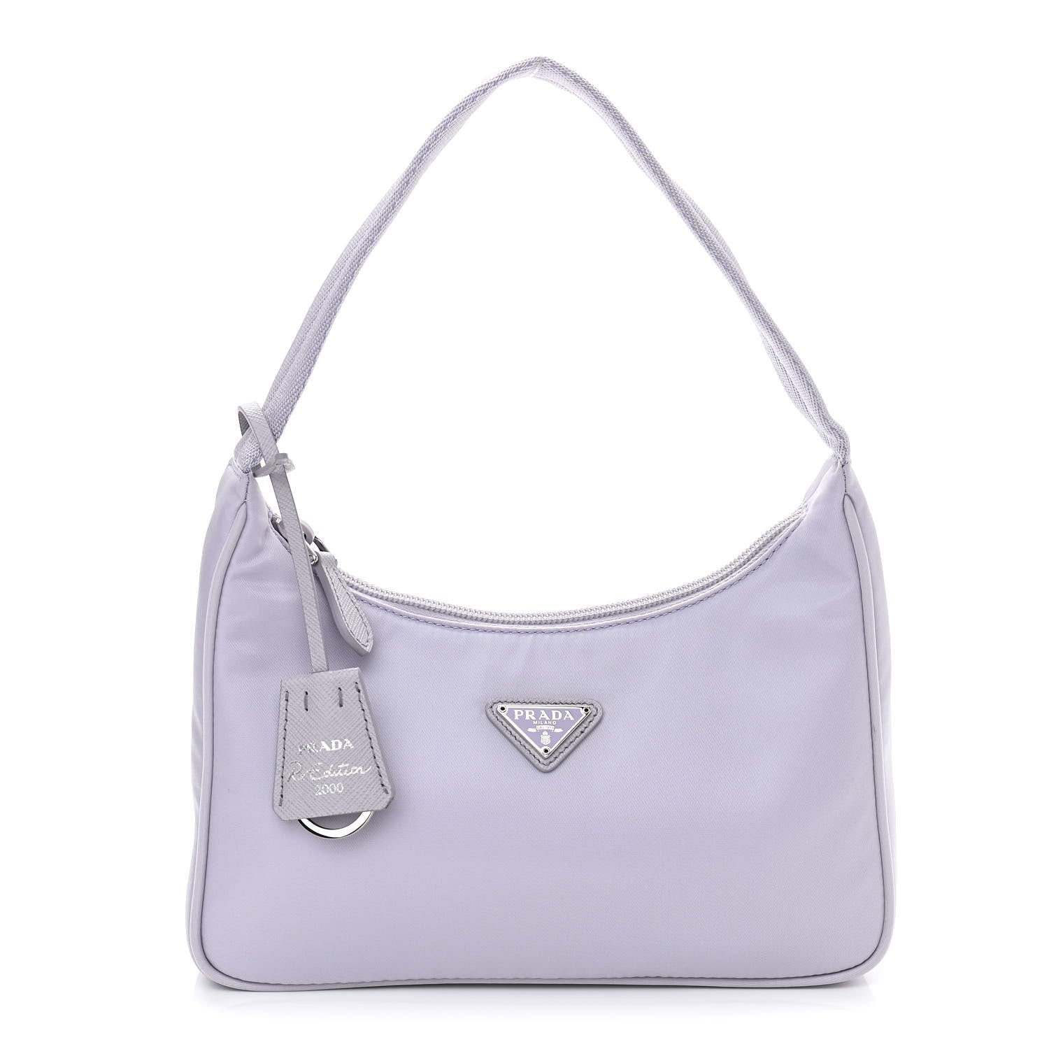 Prada Re-Nylon Saffiano Mini Re-Edition 2000 Bag Glicine 1 of 11
