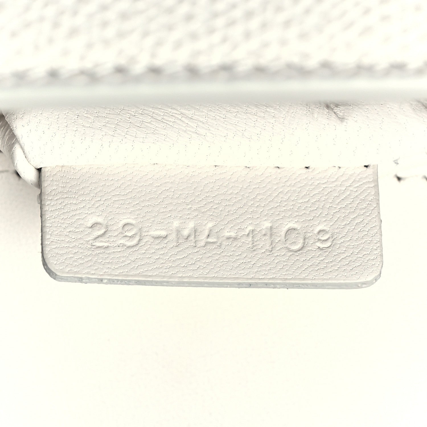 Christian Dior Ultra Matte Grained Calfskin 30 Montaigne Flap Bag White 9 of 12