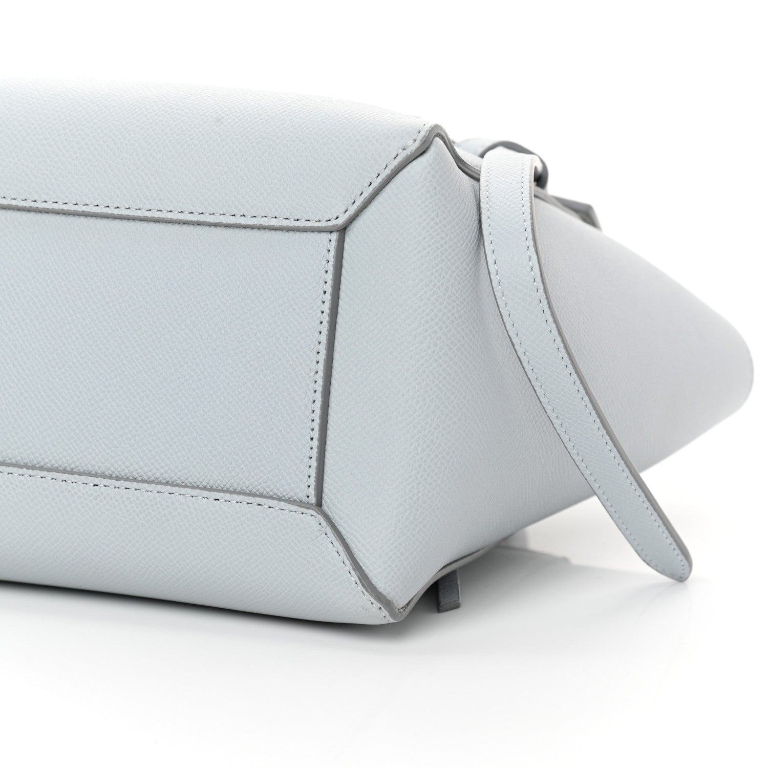 Celine Grained Calfskin Micro Belt Bag Cloud 10 of 12