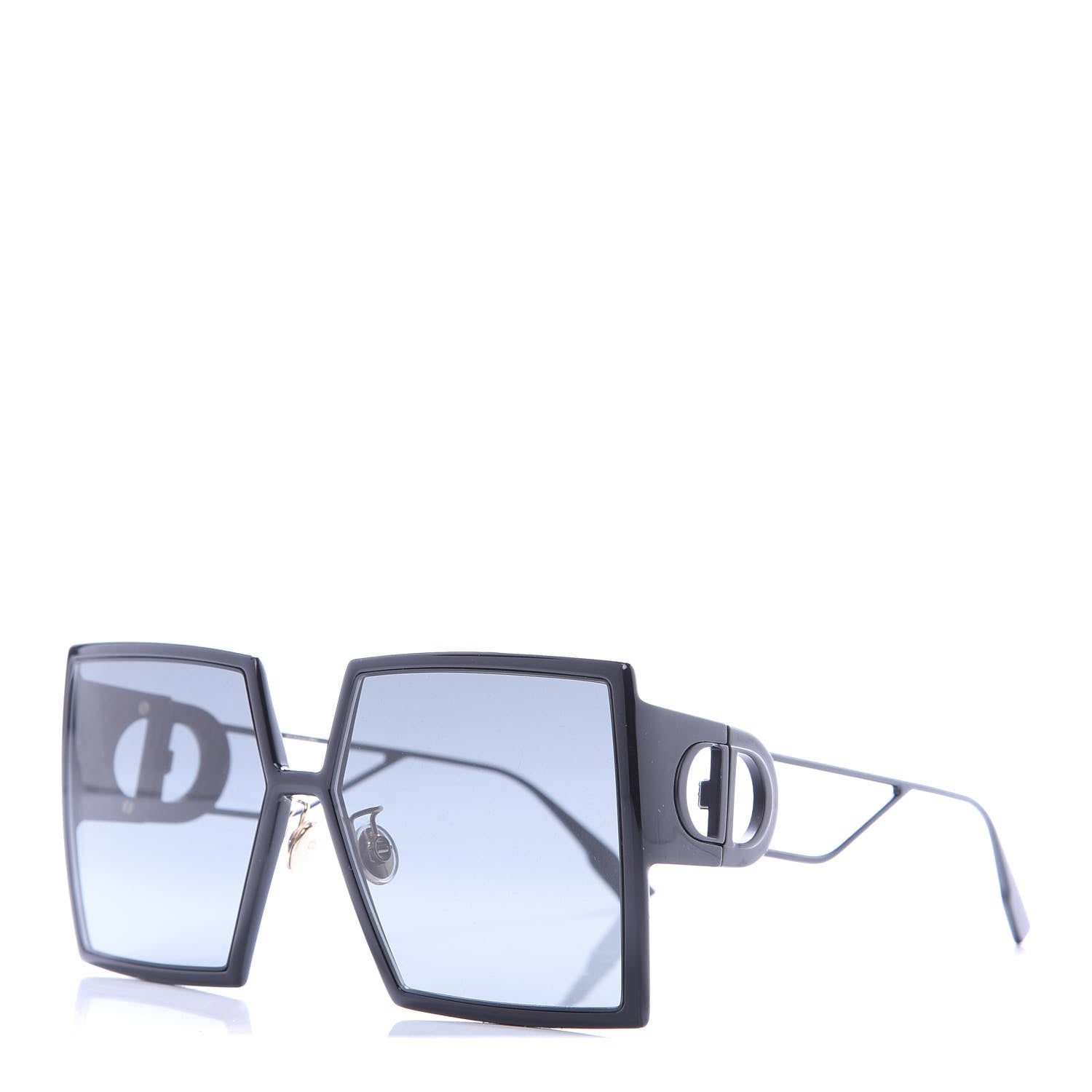 Christian Dior Square 30 Montaigne Sunglasses Black 1 of 7