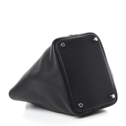 Hermes Taurillon Clemence Picotin Lock 18 PM Black 4 of 11