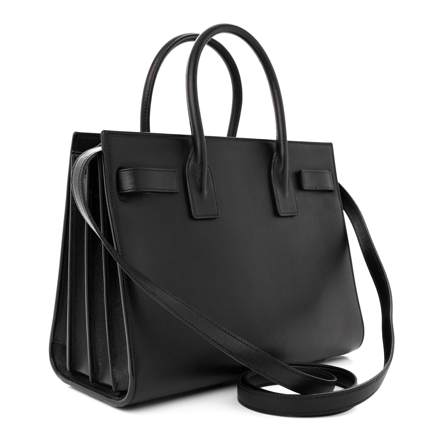 Saint Laurent Calfskin Baby Sac De Jour Black 3 of 14