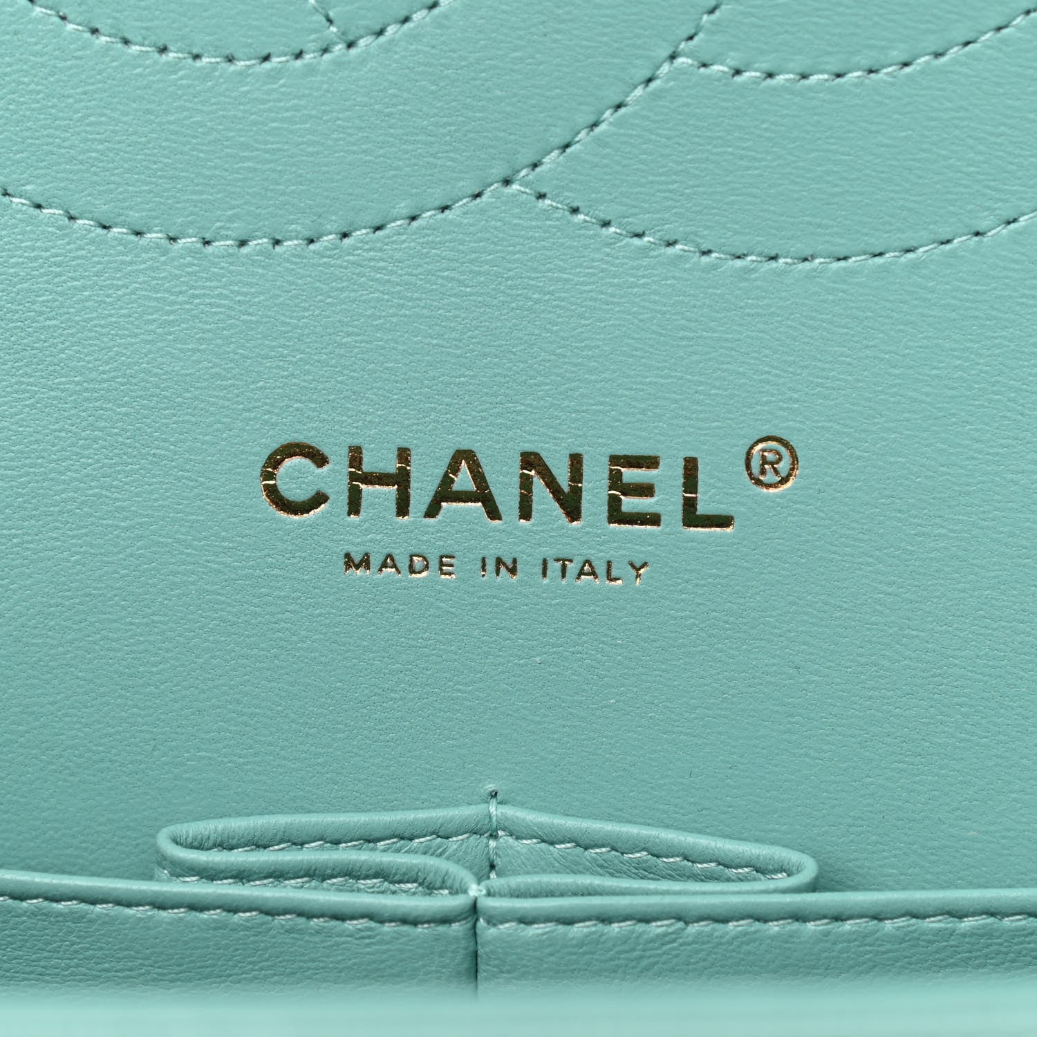 Chanel Caviar Quilted Jumbo Double Flap Light Green 6 of 9