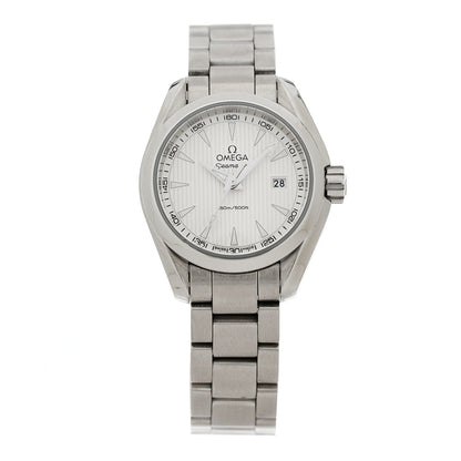 Omega Stainless Steel 30mm Seamaster Aqua Terra Quartz Watch Silver 231.10.30.60.02.001 1 of 4