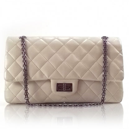 Chanel Lambskin Jumbo Reissue Flap Ivory 1 of 11