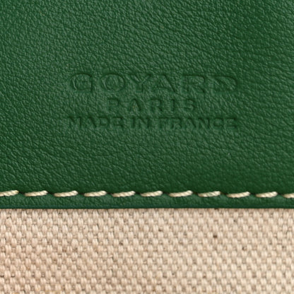 Goyard Goyardine Reversible Anjou GM Green 12 of 19