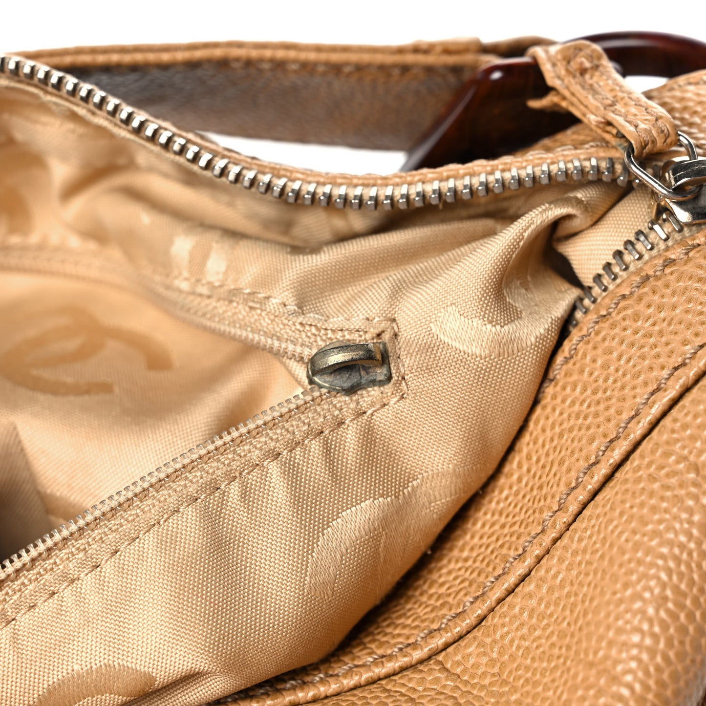 Caviar CC Wood Chain Hobo Maize