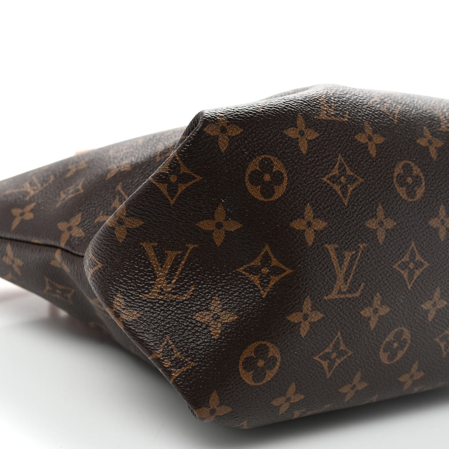 Monogram Flower Zipped Tote MM Beige