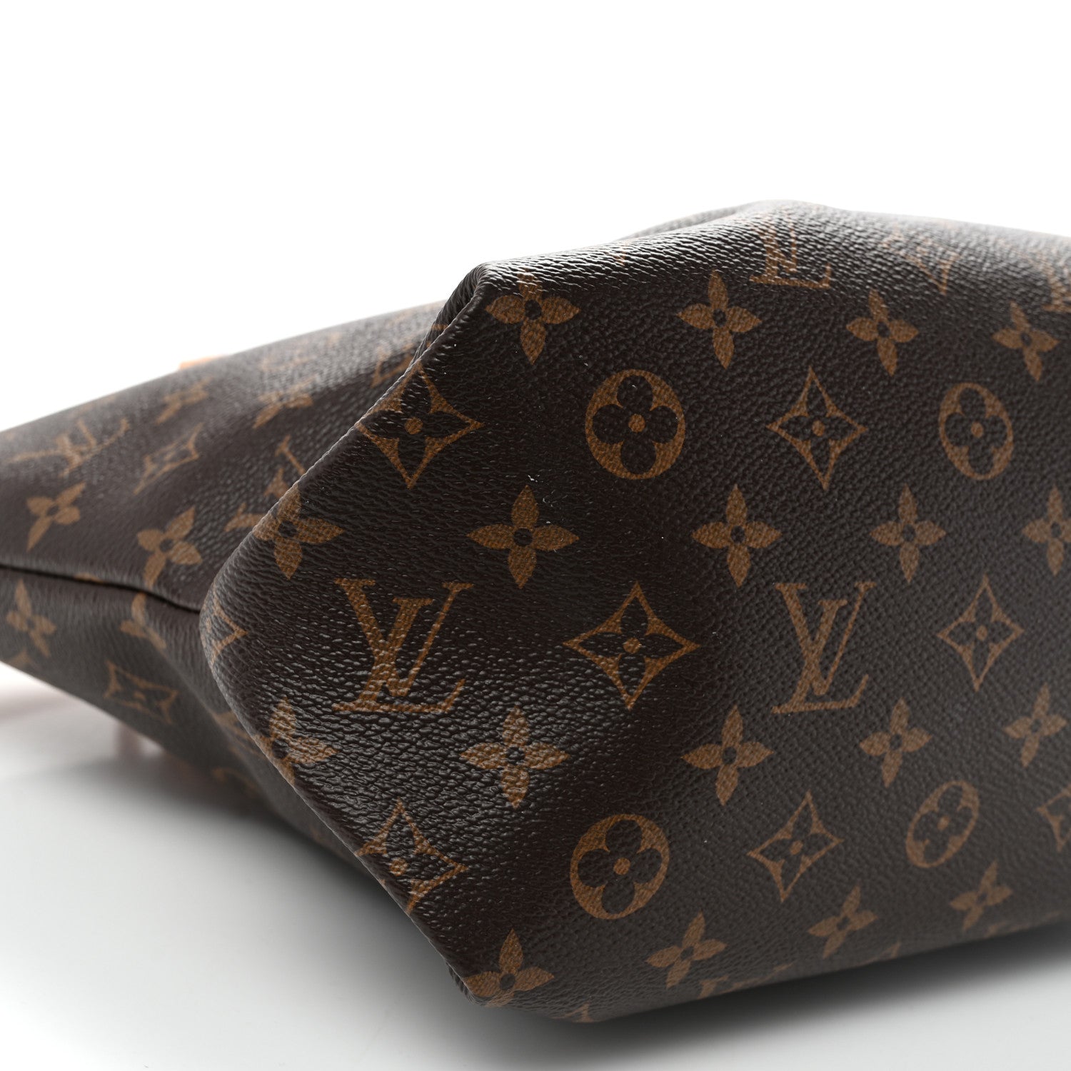 Louis Vuitton Monogram Flower Zipped Tote MM Beige 10 of 11