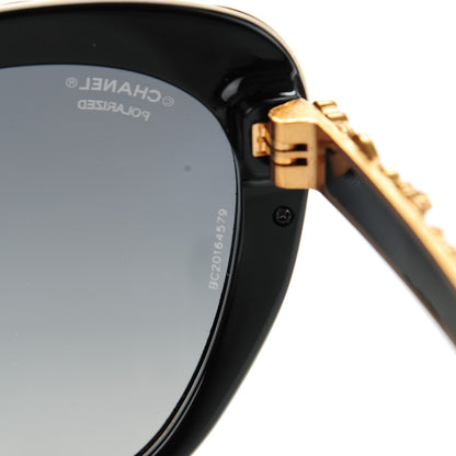 Chanel Bijou Cat Eye Sunglasses 5354-A Black 6 of 7