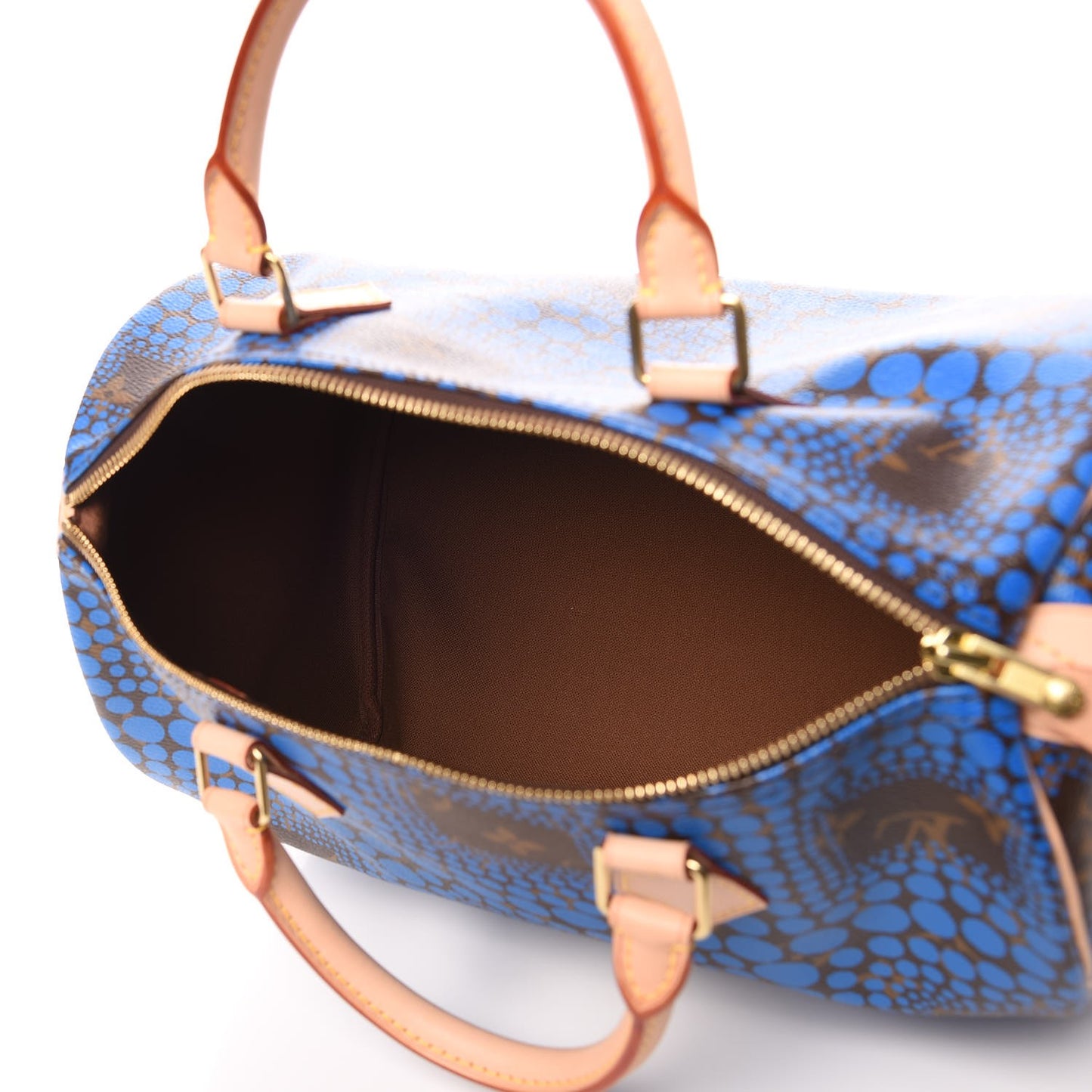 Monogram Kusama Town Speedy 30 Blue