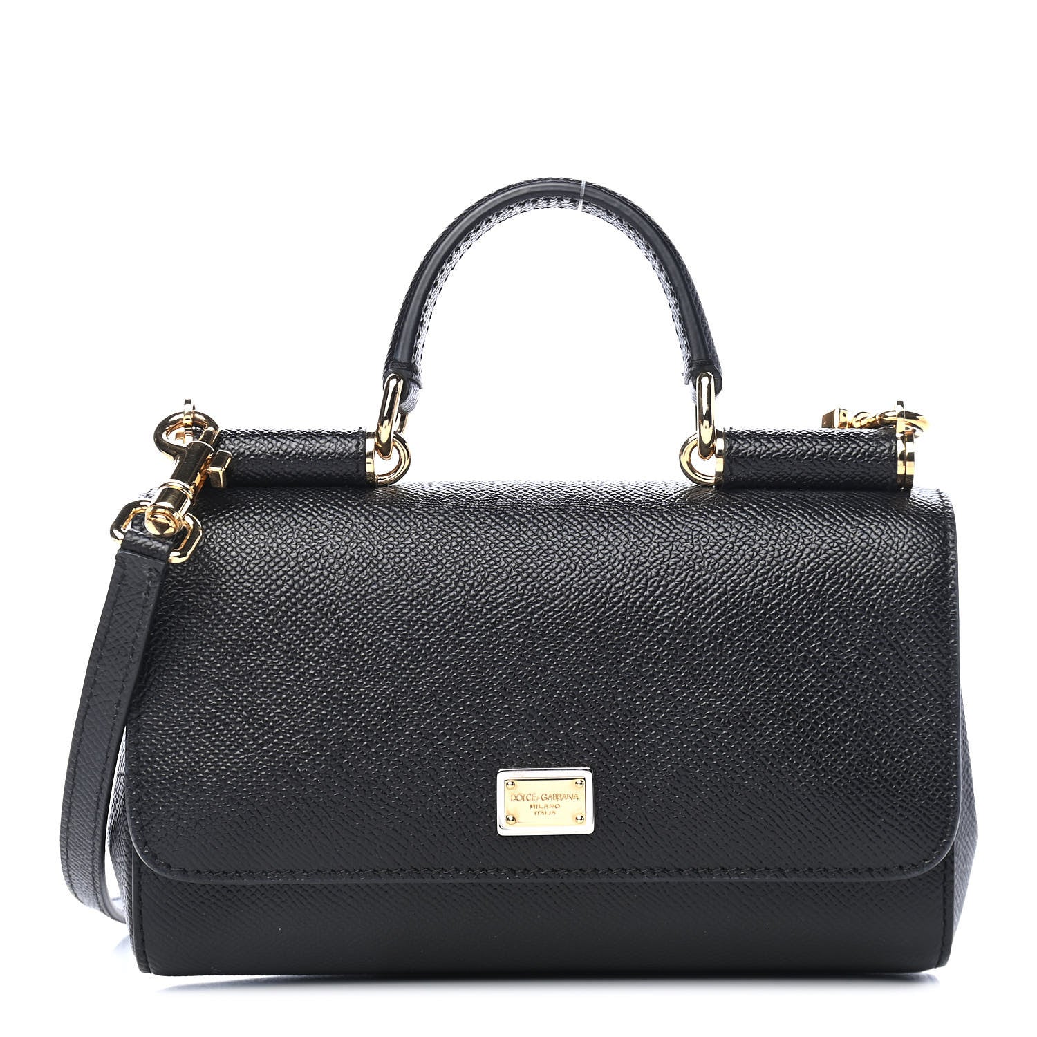 Dolce & Gabbana Dauphine Mini Von Bag Black 1 of 8