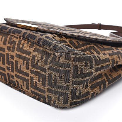 Fendi Zucca Vitello Artic Messenger Bag Tobacco Castagna 6 of 15