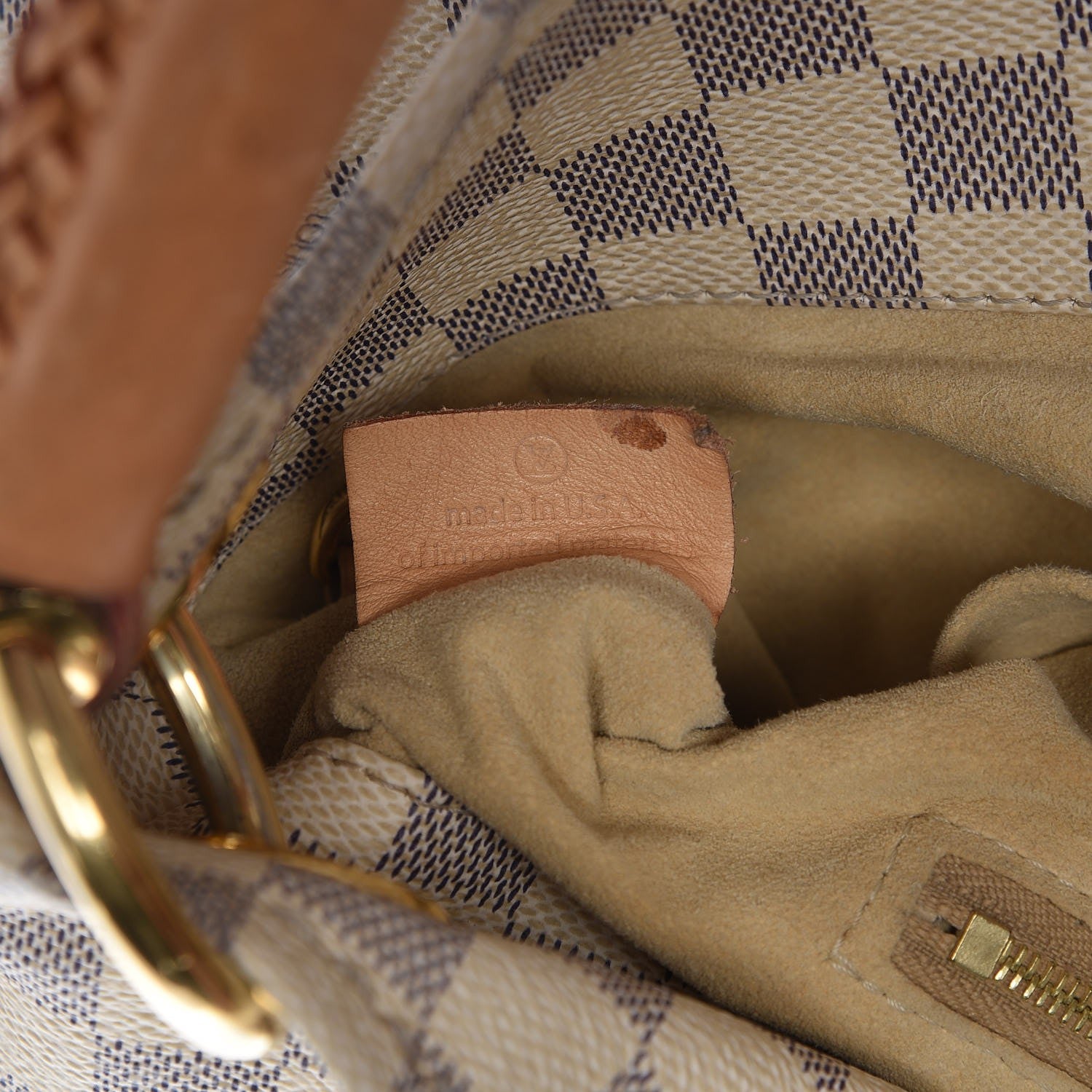 Louis Vuitton Damier Azur Artsy MM 7 of 18