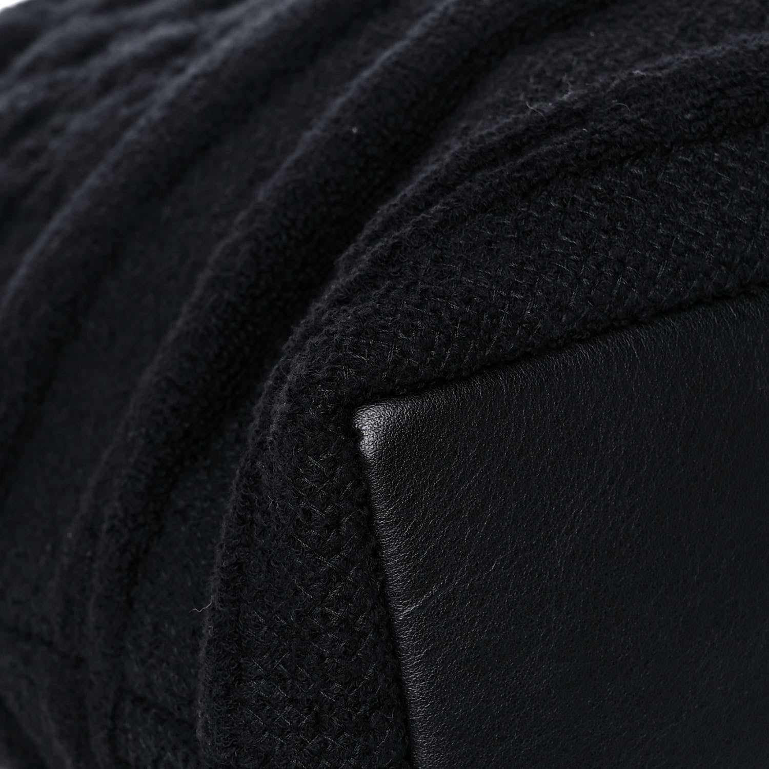 Chanel Terry Cotton CC Tote Black 11 of 14