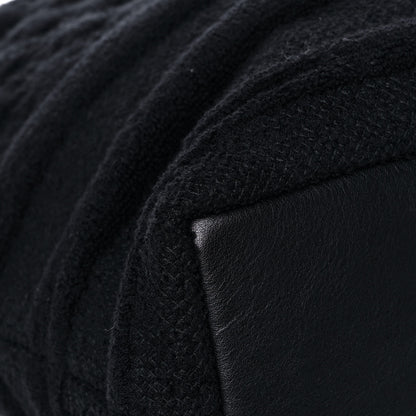 Chanel Terry Cotton CC Tote Black 11 of 14