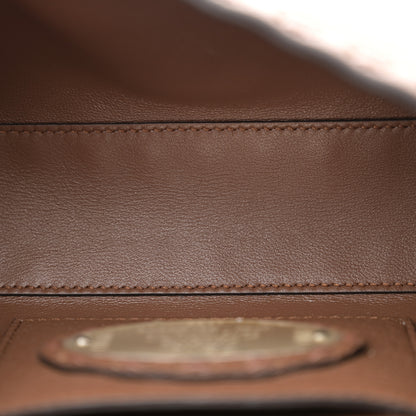 Fendi Cuoio Roma Sellerissima Nappa Sintetica Tape Stitch Mini Baguette Fettuccia 5 of 11