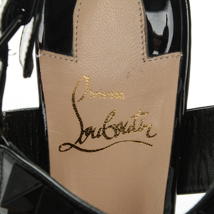 Christian Louboutin Patent Ziggoo Studded Pumps 38.5 Black 7 of 7