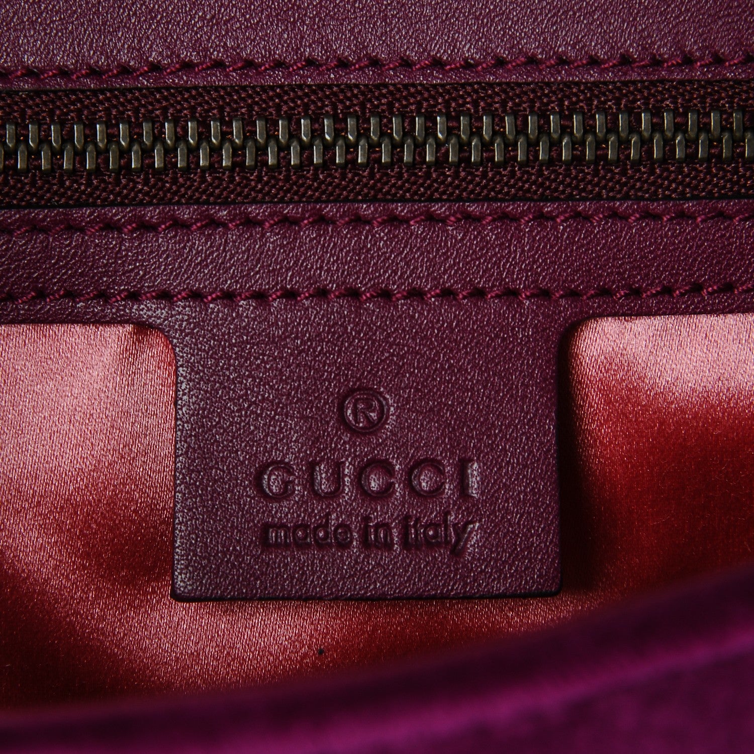 Gucci Velvet Matelasse Medium GG Marmont Shoulder Bag Fuchsia Violet Cyclamen 6 of 7