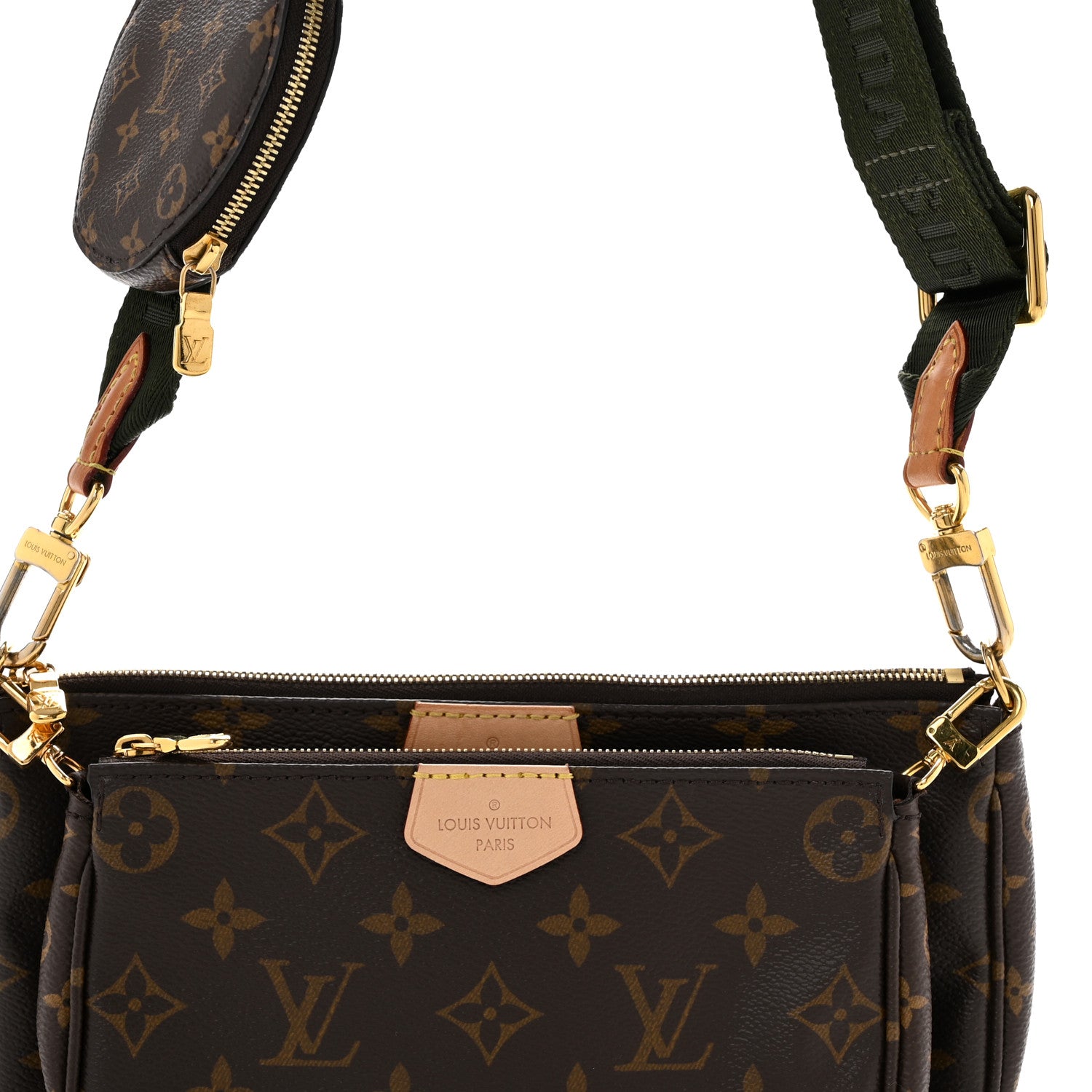 Louis Vuitton Monogram Multi Pochette Accessories Kaki 7 of 13