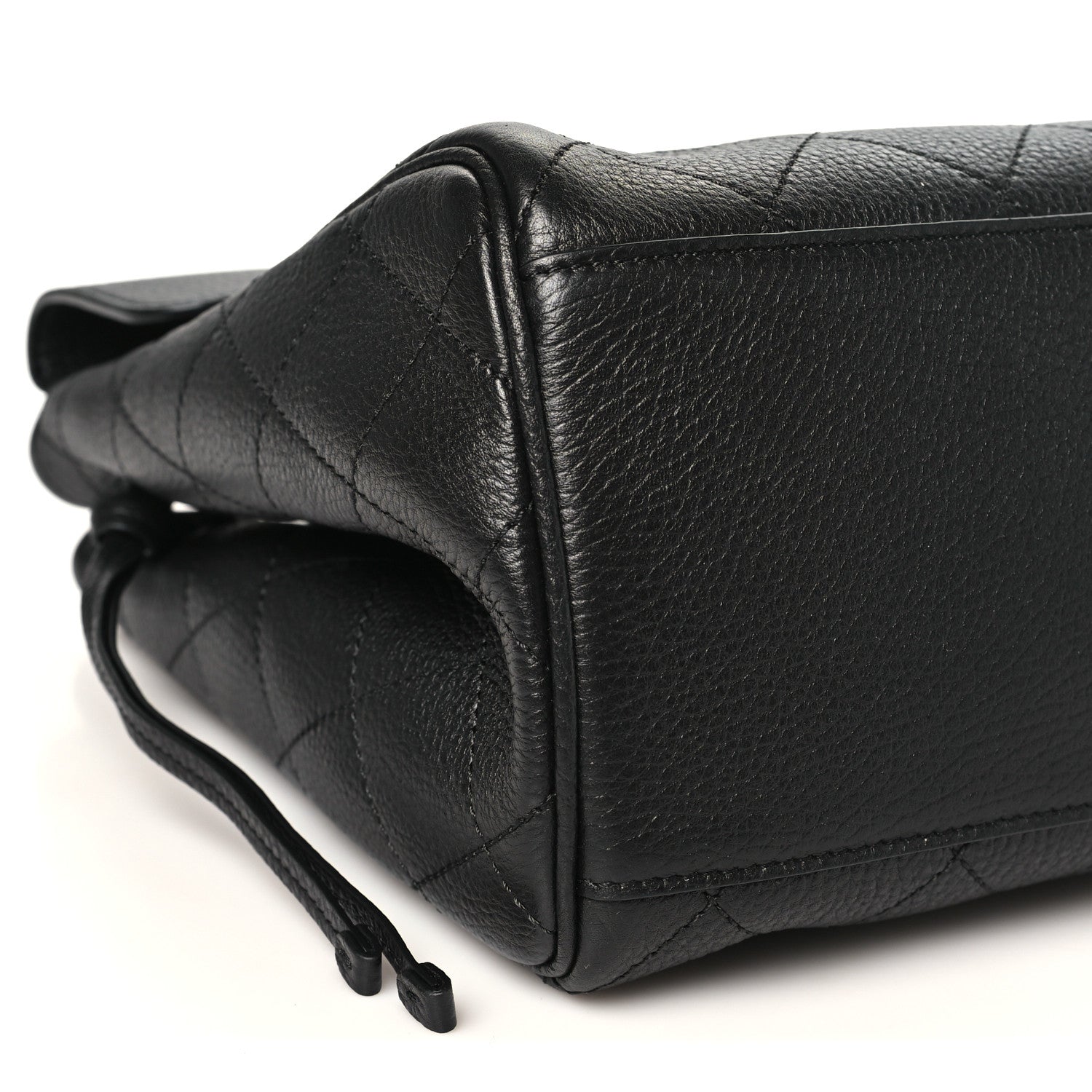 Chanel Grained Calfskin Stitched Urban Essentials Large Shopping Bag Black 10 of 12