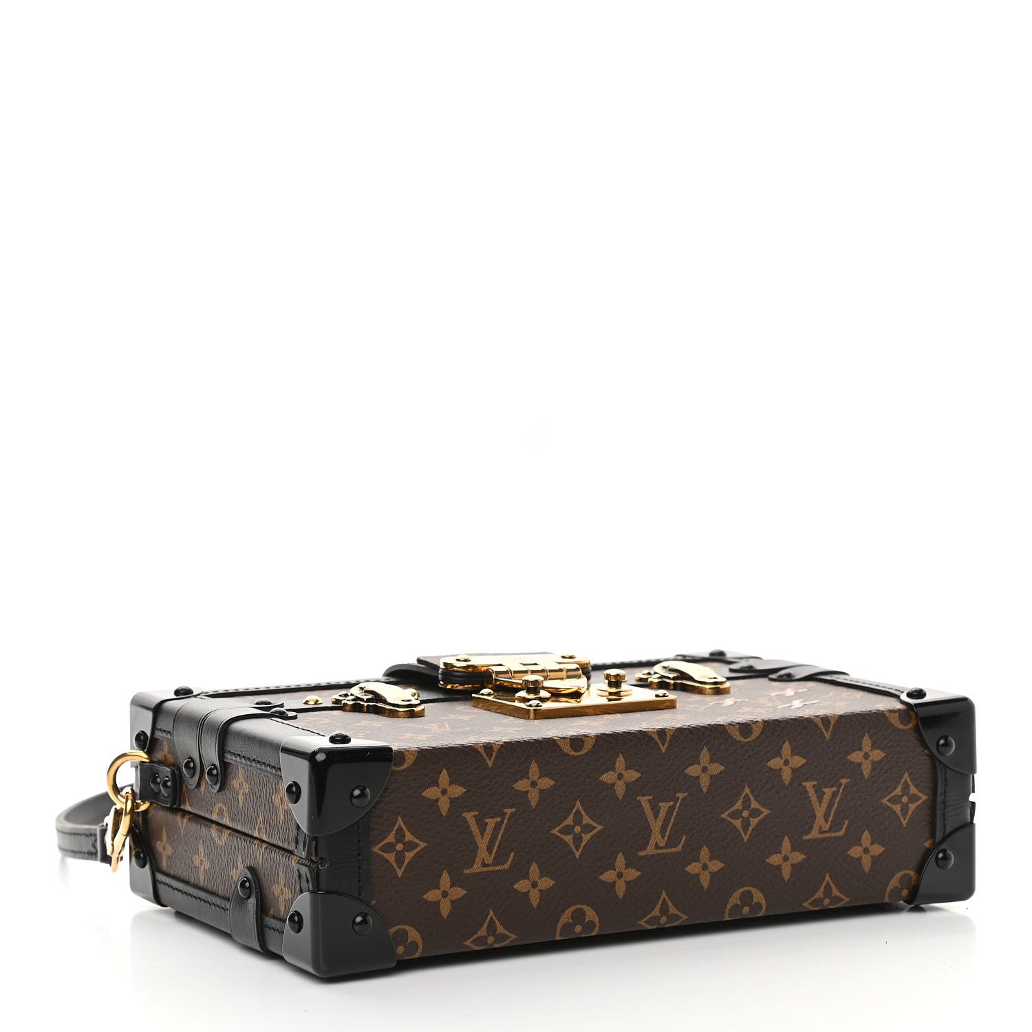 Louis Vuitton Monogram Petite Malle Black 4 of 11