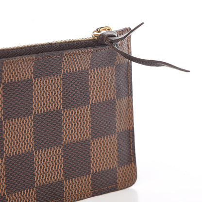 Louis Vuitton Damier Ebene Josephine Wallet Zippered Insert 10 of 10