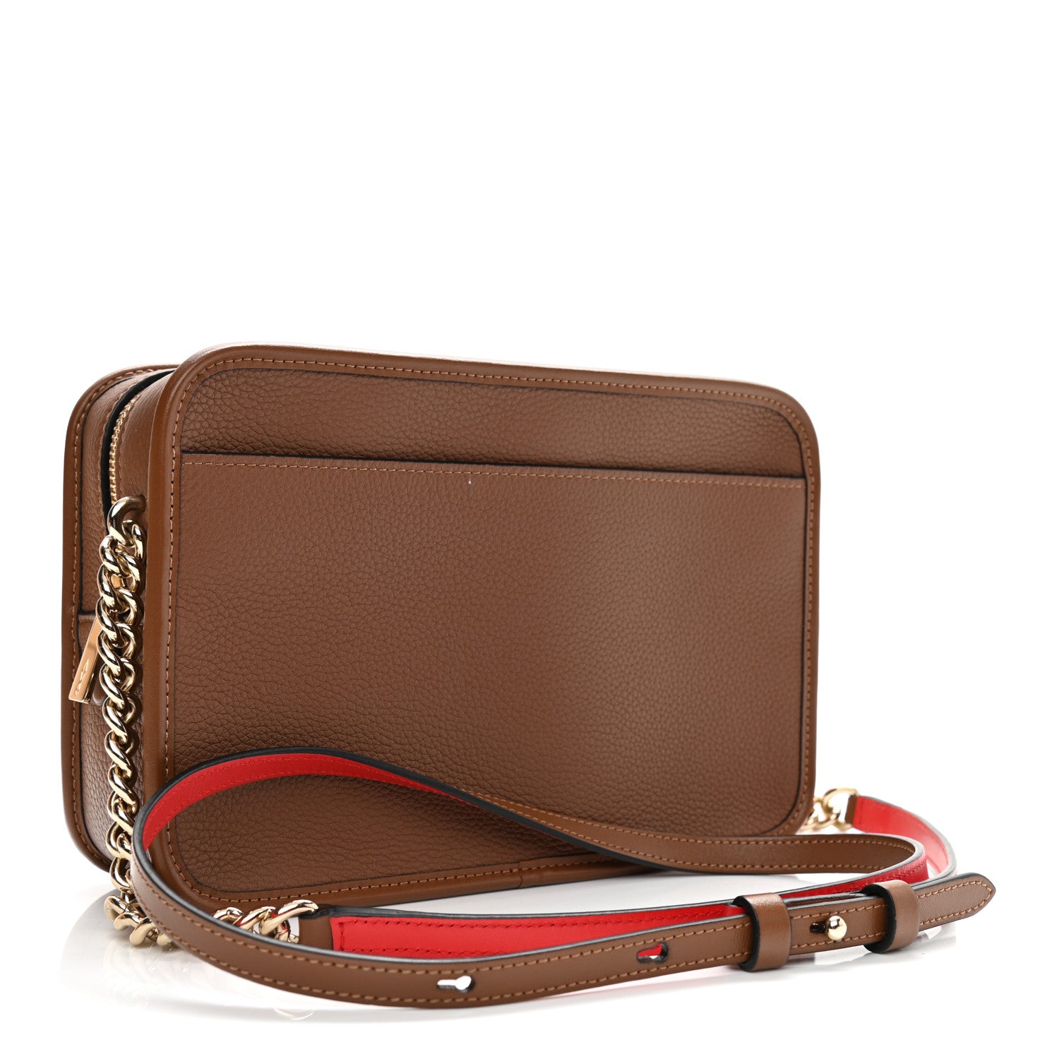 Christian Louboutin Calfskin Small Radioloubi Biscotto Loubi 3 of 12