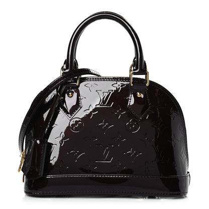 Louis Vuitton Vernis Alma BB Amarante 1 of 8