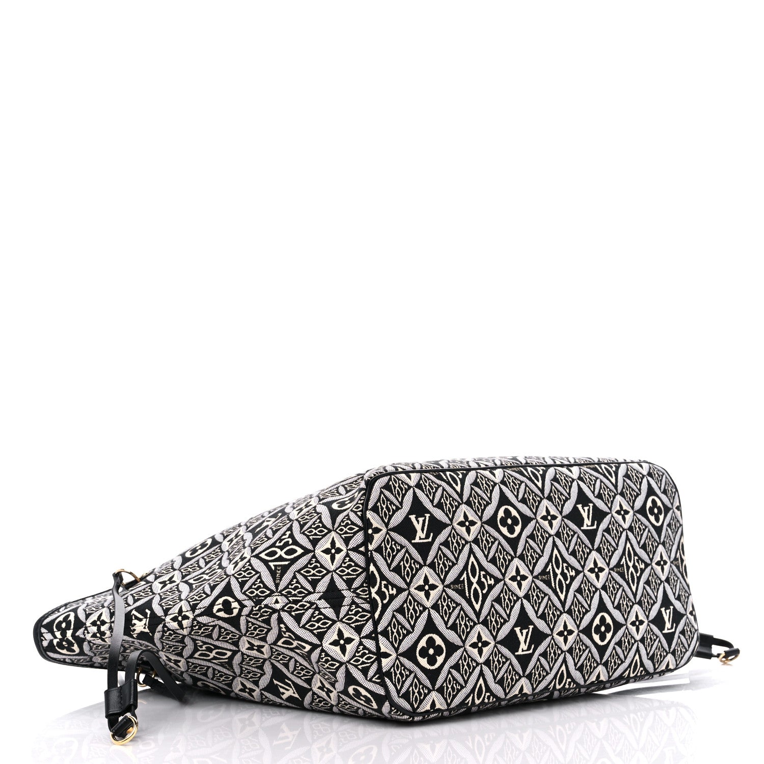 Louis Vuitton Jacquard Since 1854 Neverfull MM Grey 5 of 11