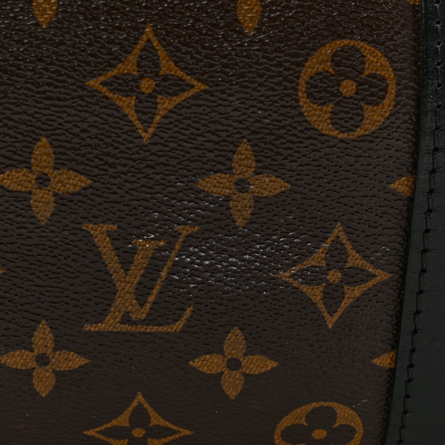 Louis Vuitton Monogram Macassar Keepall Bandouliere 55 11 of 14