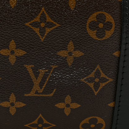 Louis Vuitton Monogram Macassar Keepall Bandouliere 55 11 of 14