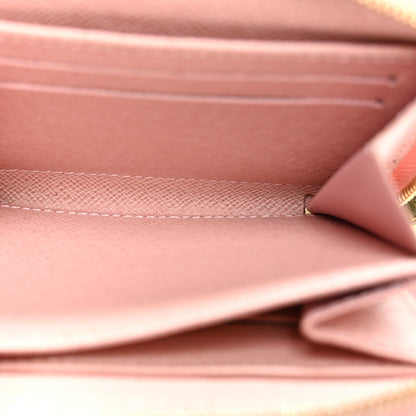 Louis Vuitton Damier Azur Zippy Coin Purse Rose Ballerine 5 of 6
