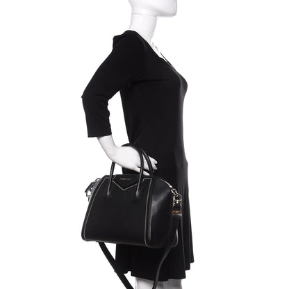 Givenchy Buffed Calfskin Small Chain Antigona Black 3 of 11