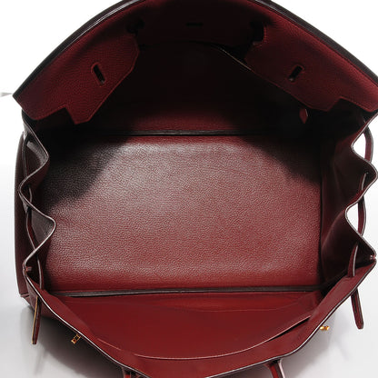 Hermes Togo Birkin 40 Sienna 8 of 27