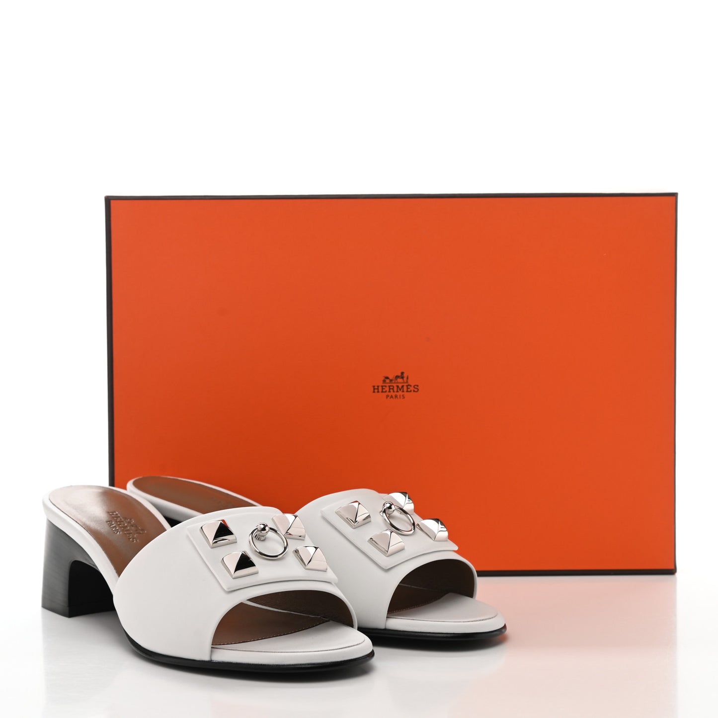 Calfskin Dreamy Sandals 37 White