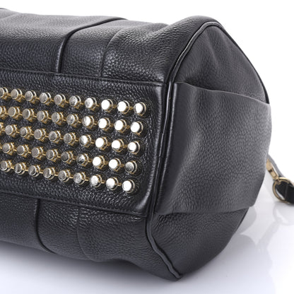 Alexander Wang Pebbled Lambskin Rocco Black Pale Gold Hardware 6 of 8