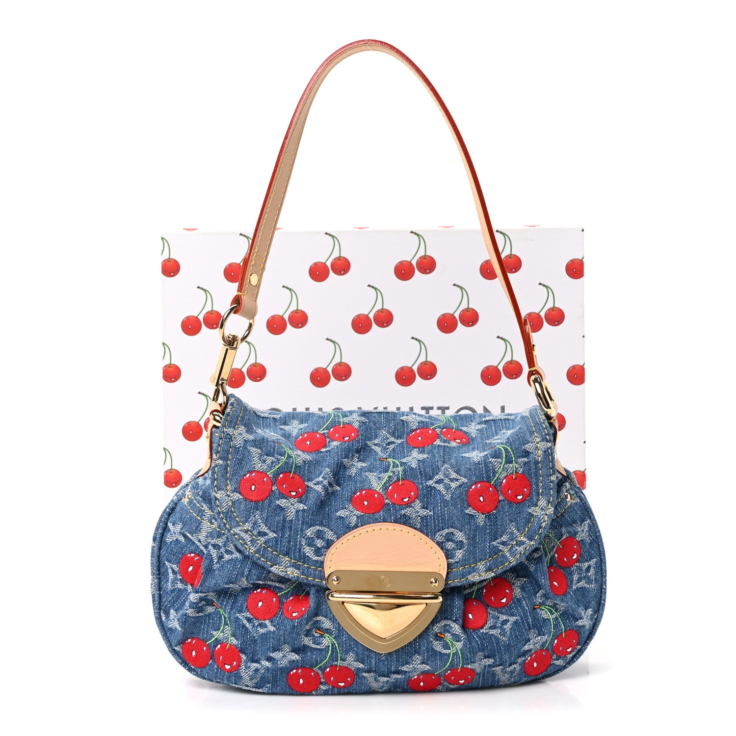 Louis Vuitton LV X TM Monogram Denim Cerises Sunset 1775385