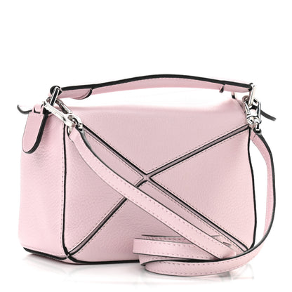 Loewe Calfskin Mini Puzzle Bag Icy Pink 2 of 8