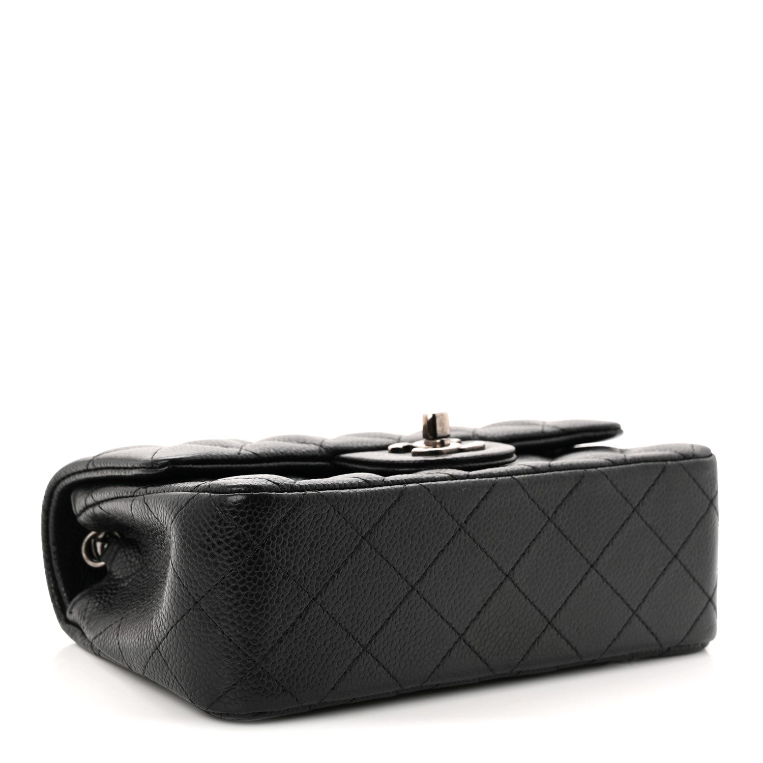 Chanel Caviar Quilted Mini Rectangular Flap Black 3 of 10