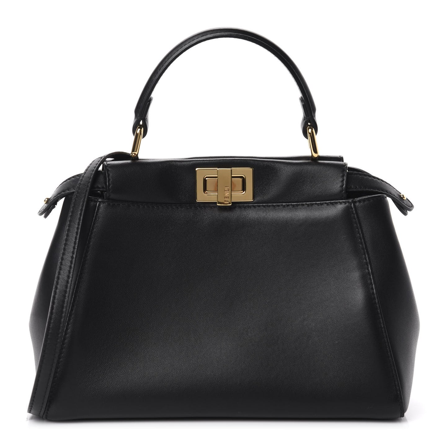 Nappa Mini Peekaboo Iconic Satchel Black
