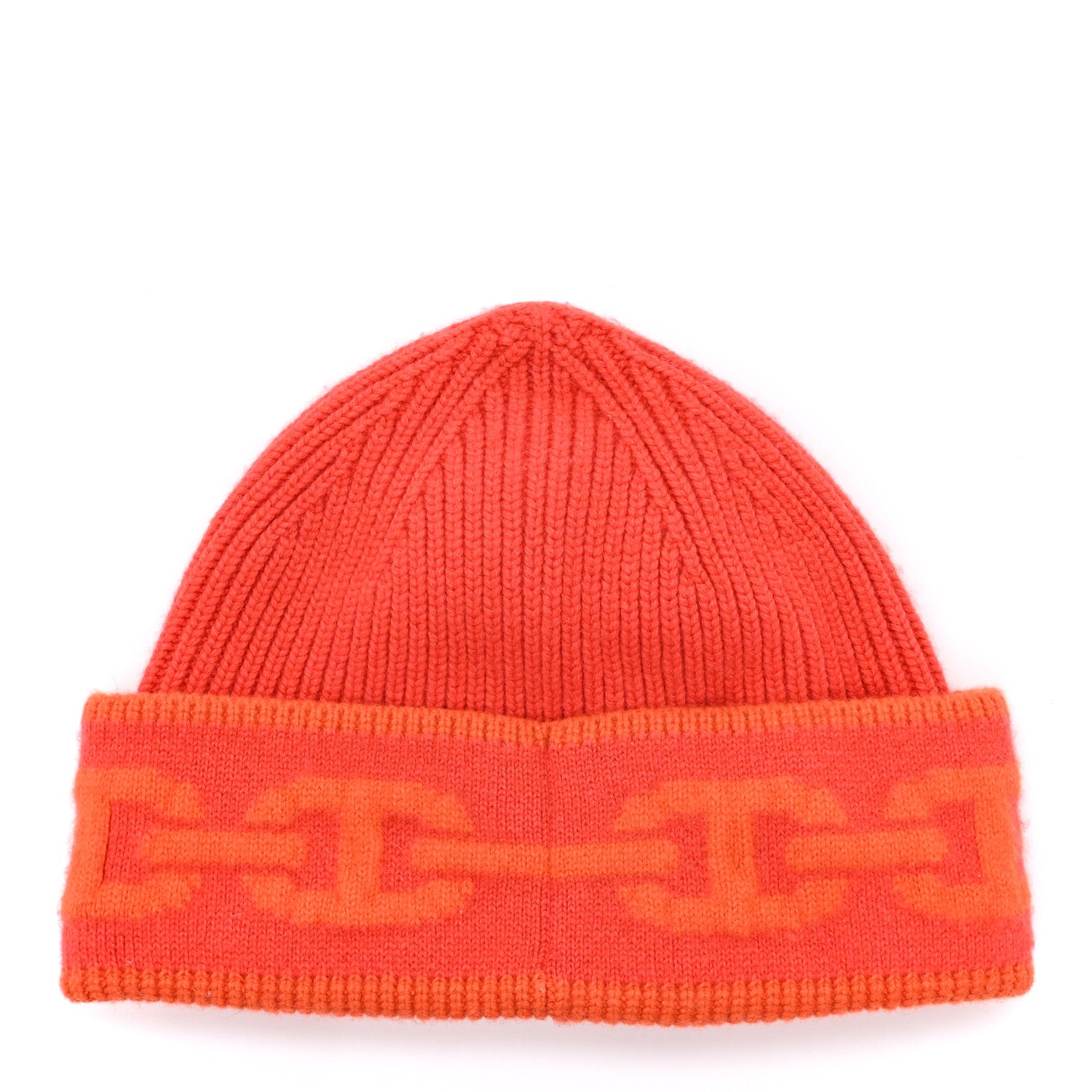 Hermes Cashmere Knit Heaven Beanie M Orange 3 of 5