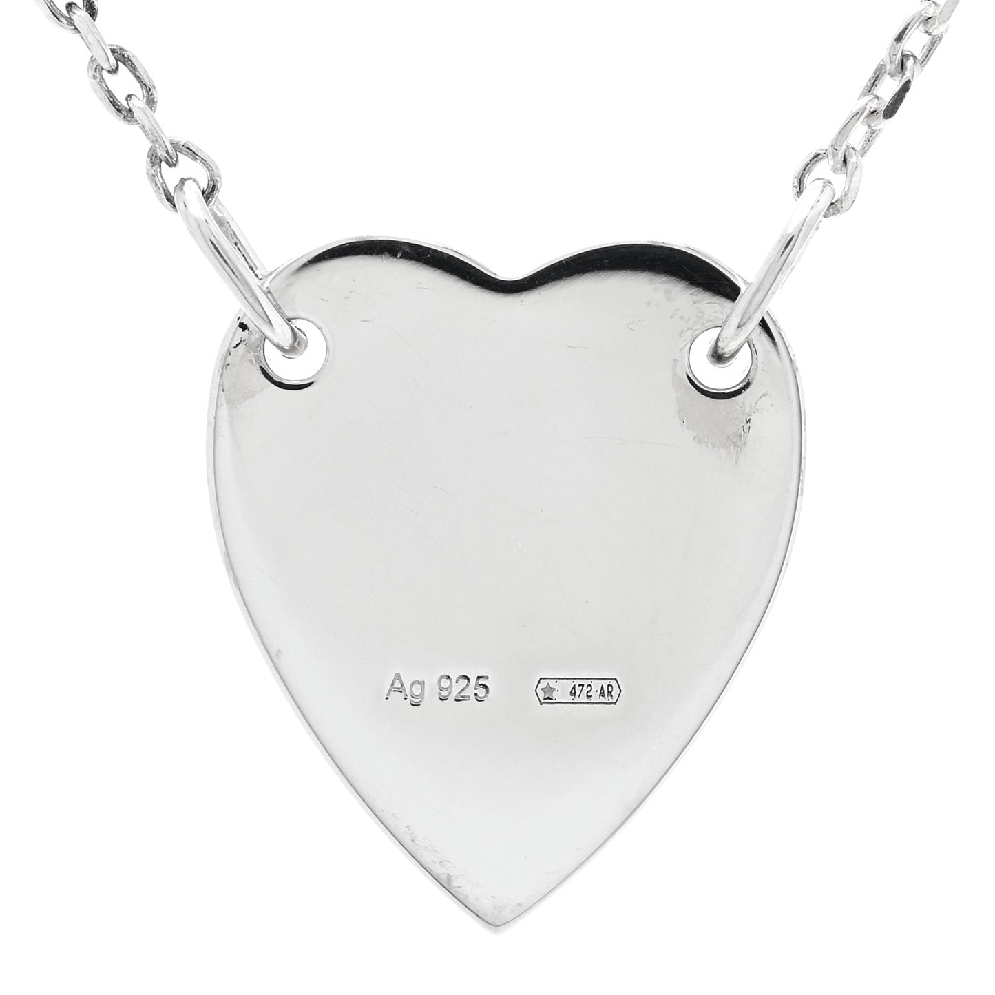 Sterling Silver Trademark Heart Bracelet